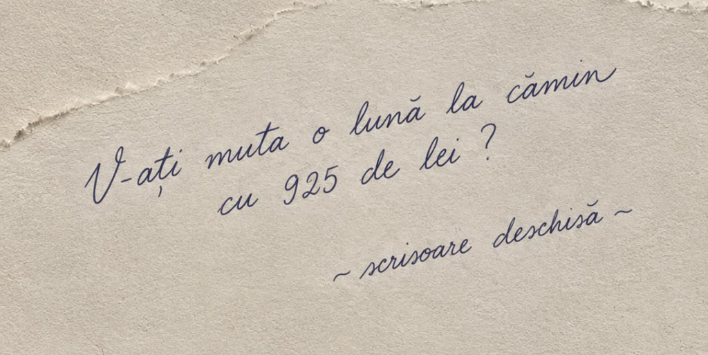 V-ați muta o lună la cămin cu 925 de lei?